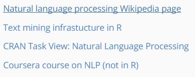 Text prediction resources